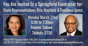 Please Join in Support of Rita Mayfield on March 22nd in Springfield